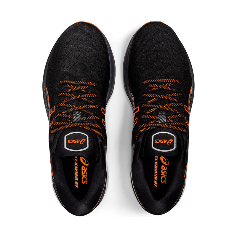 Asics Gel Kayano 27 - Black - Marigold Orange