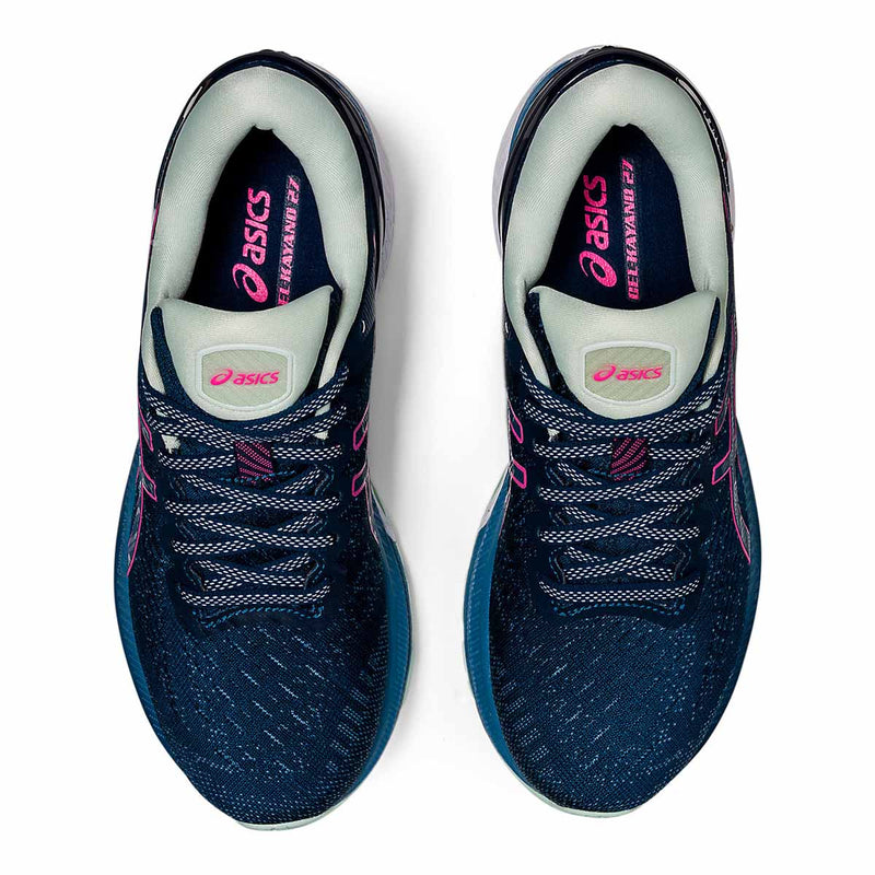 Asics Gel Kayano 27 - Mako Blue - Hot Pink