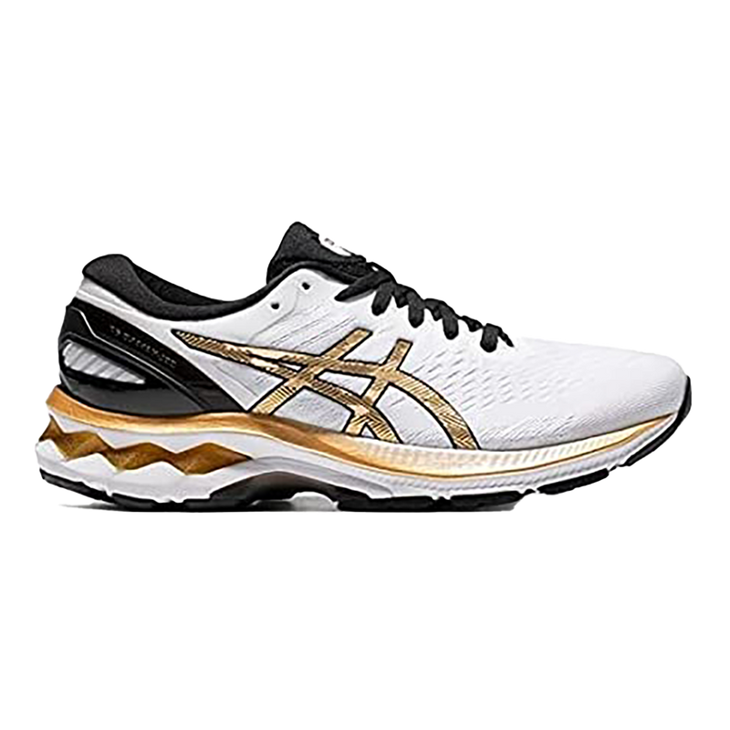 Asics Gel Kayano 27 - White - Pure Gold