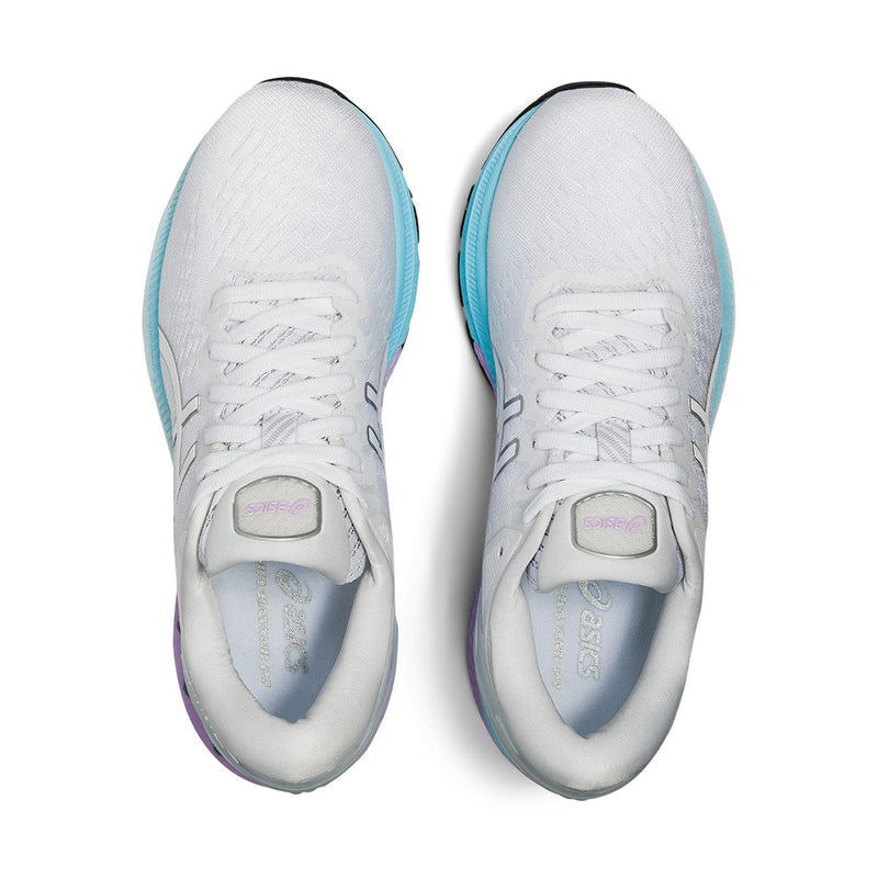 Asics Gel Kayano 27 - White - Pure Silver