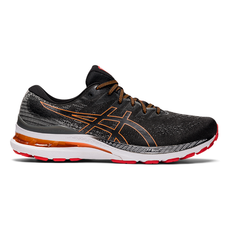 Asics Gel Kayano 28 - Black - Clay Grey