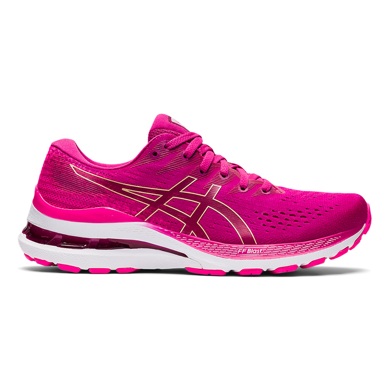 Asics Gel Kayano 28 - Fuchsia Red - Pink Glo
