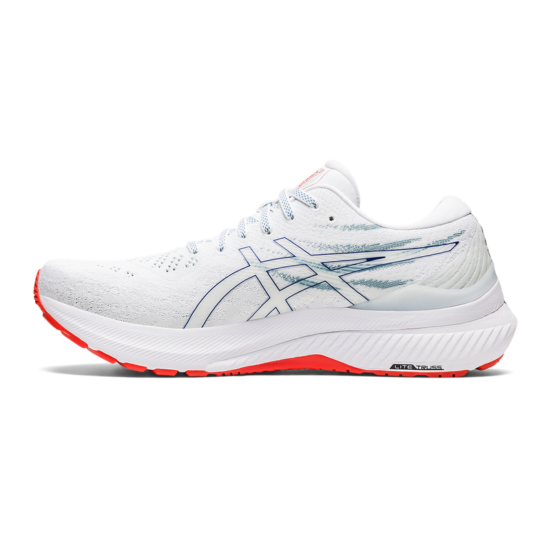 Asics Gel Kayano 29 - White - Deep Ocean