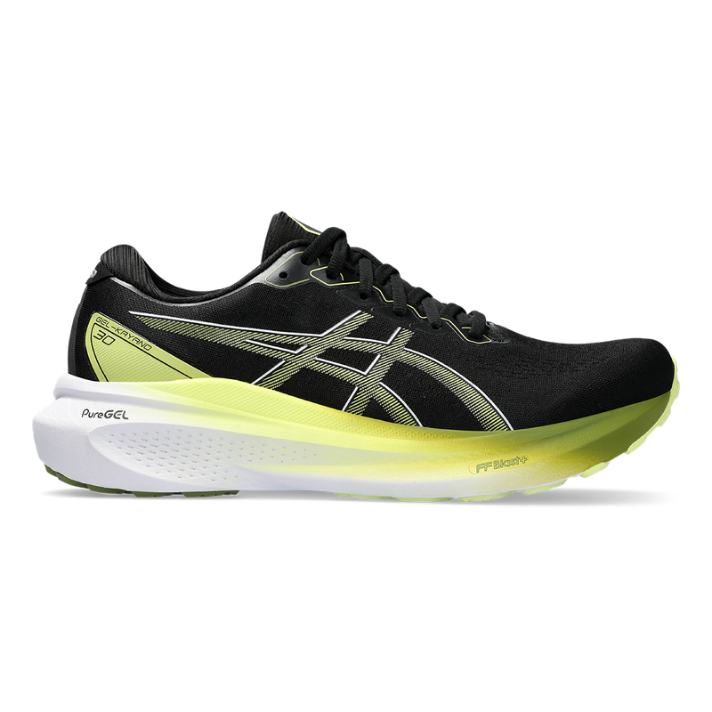 Asics Gel Kayano 30 - Black - Glow Yellow