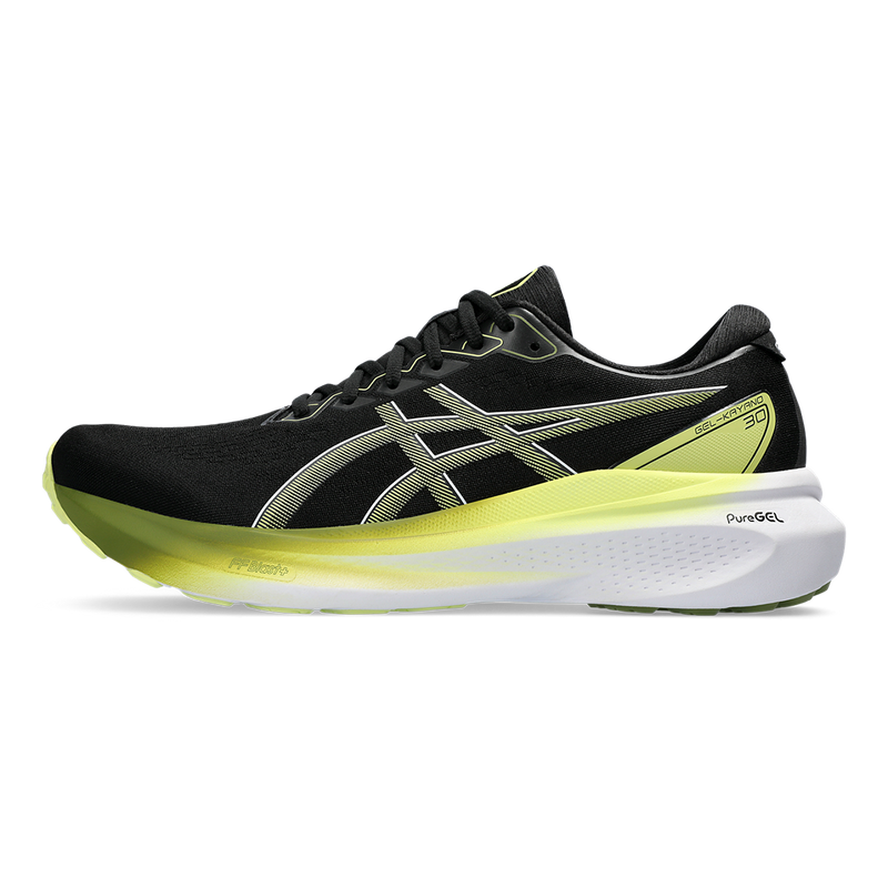Asics Gel Kayano 30 - Black - Glow Yellow