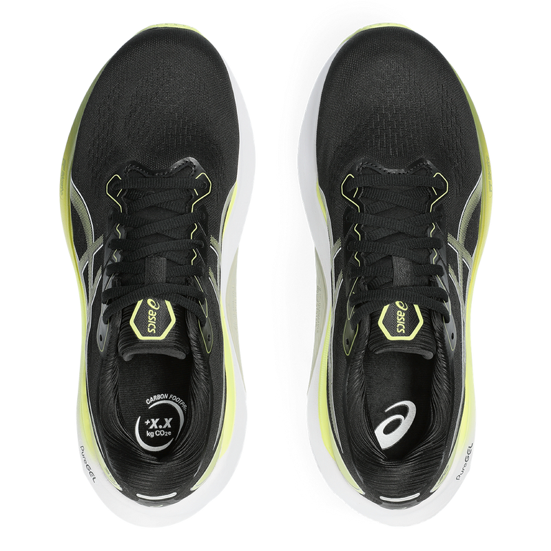 Asics Gel Kayano 30 - Black - Glow Yellow