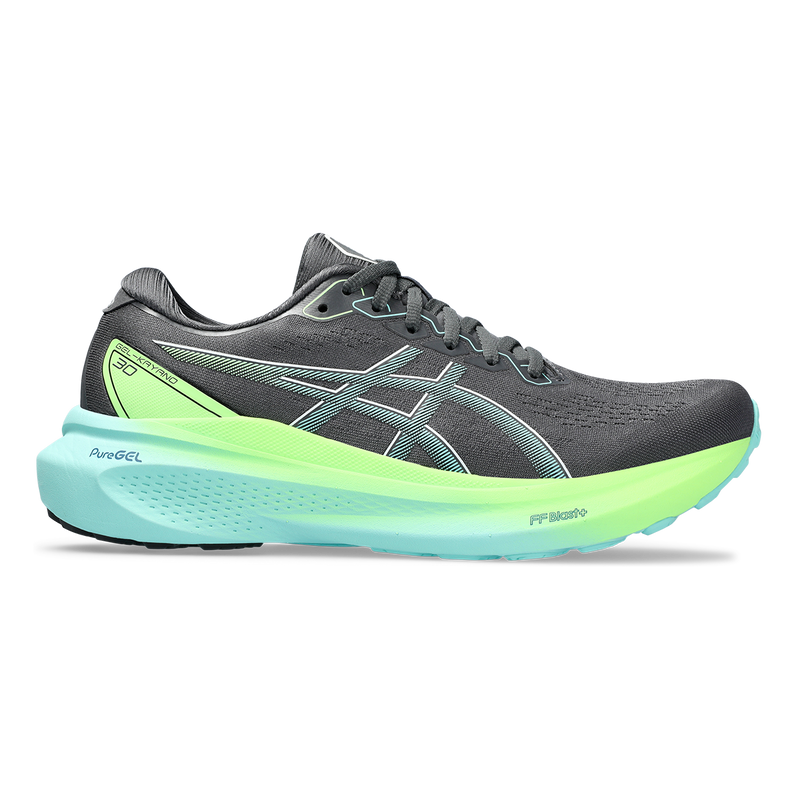 Asics Gel Kayano 30 - Carrier Grey - Illuminate Mint