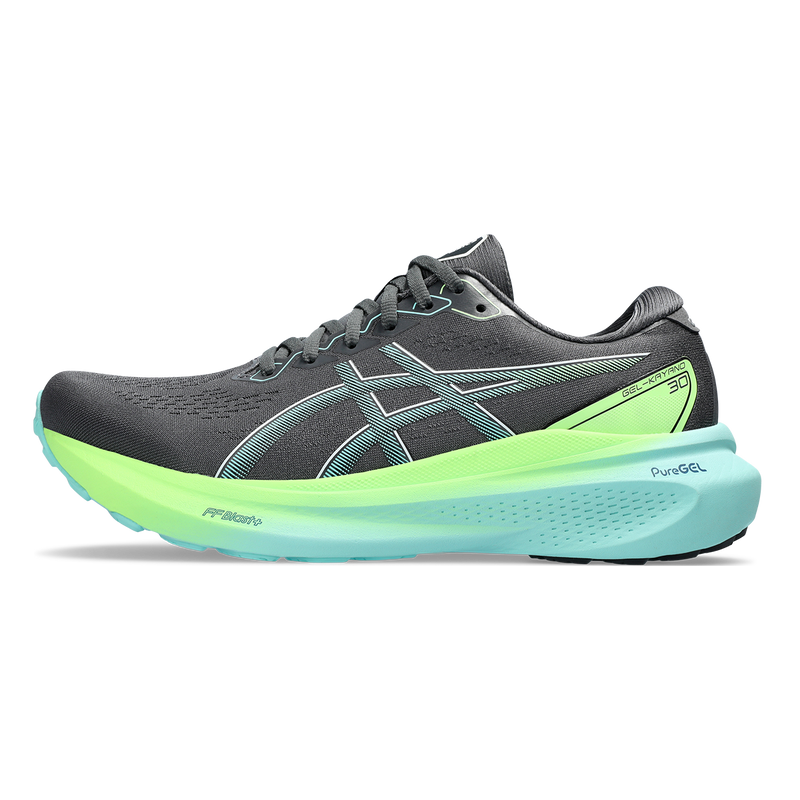 Asics Gel Kayano 30 - Carrier Grey - Illuminate Mint