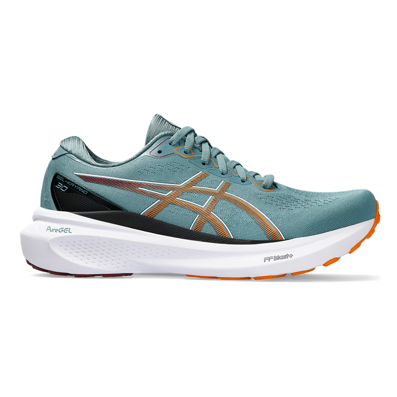 Asics Gel Kayano 30 - Foggy Teal - Bright Orange