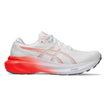 Asics Gel Kayano 30 - White - Sunrise Red