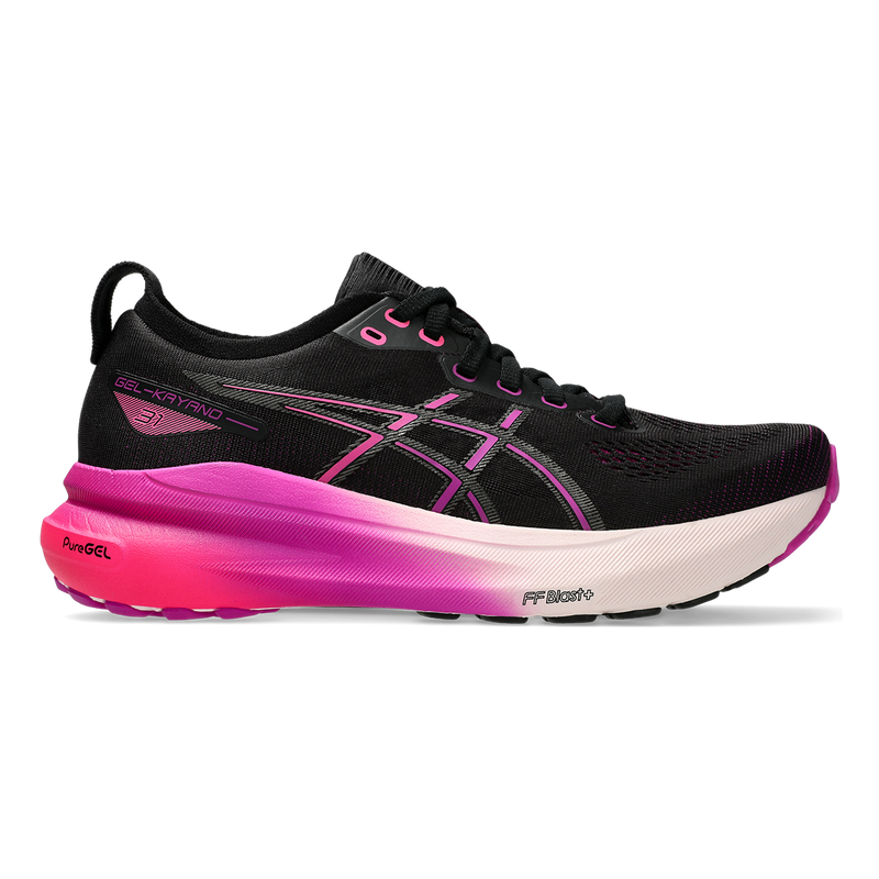 Asics Gel Kayano 31 - Black - Bold Magenta
