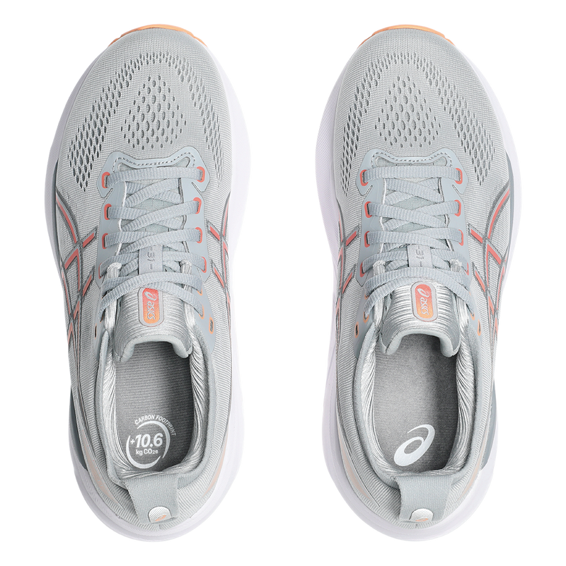 Asics Gel Kayano 31 - Piedmont Grey - Papaya