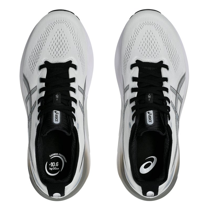 Asics Gel Kayano 31 - White - Piedmont Grey