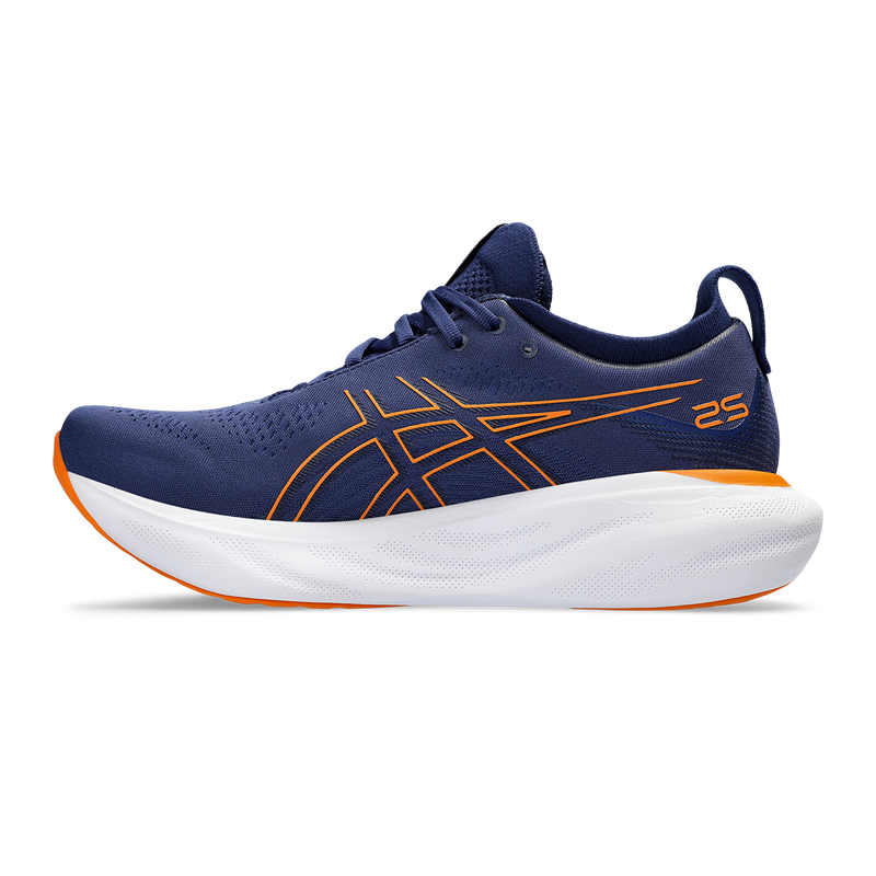 Asics Gel Nimbus 25 - Deep Ocean - Bright Orange