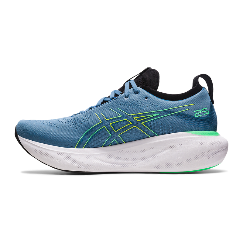Asics Gel Nimbus 25 - Grey Floss - Lemon Spark
