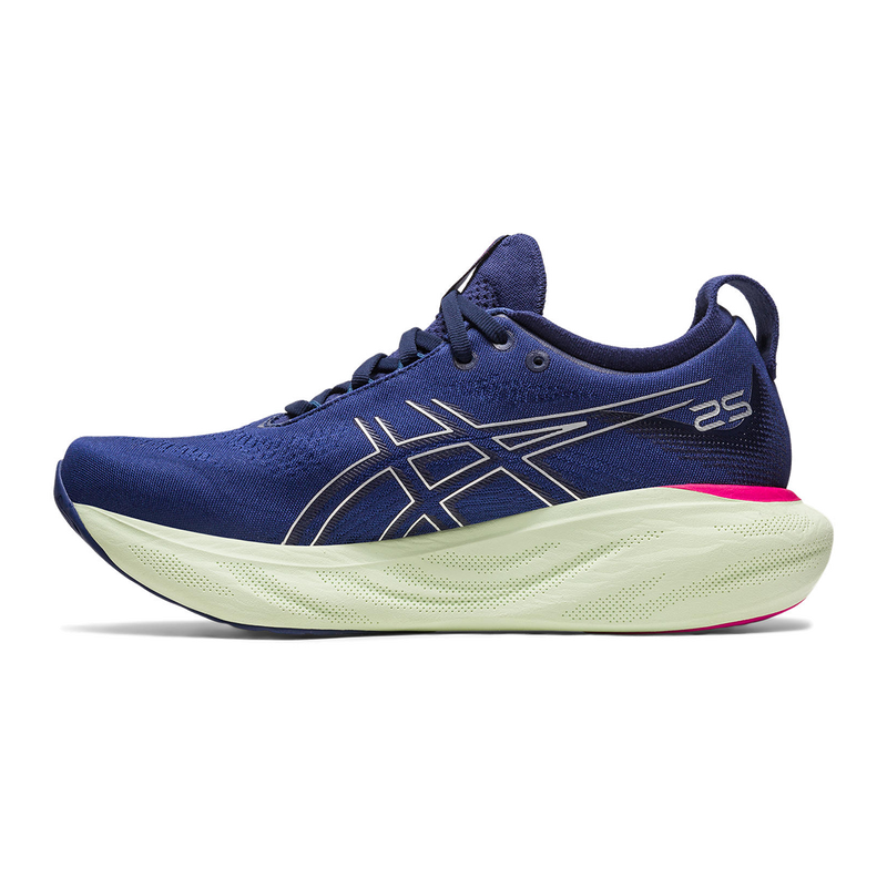 Asics Gel Nimbus 25 - Indigo Blue - Pure Silver