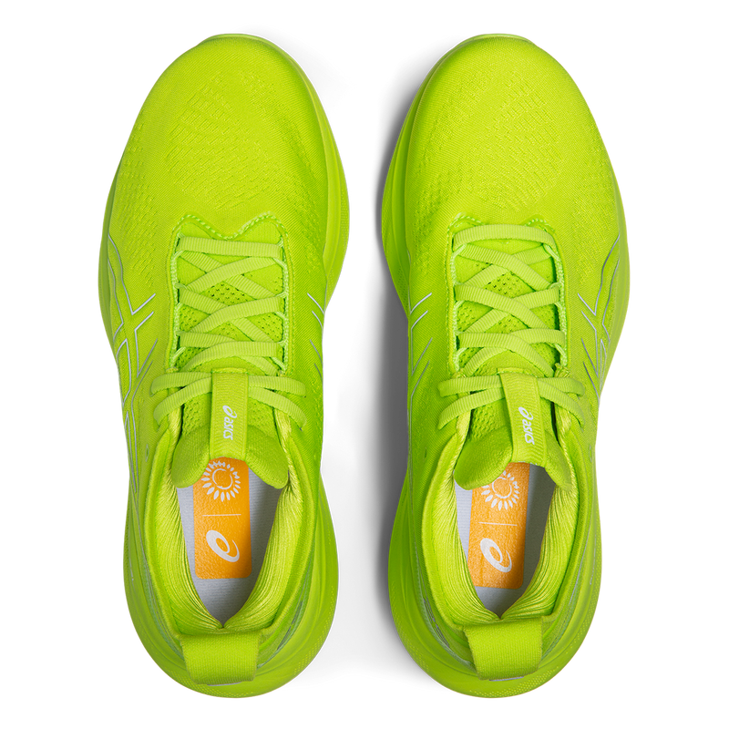 Asics Gel Nimbus 25 - Lime Zest - White