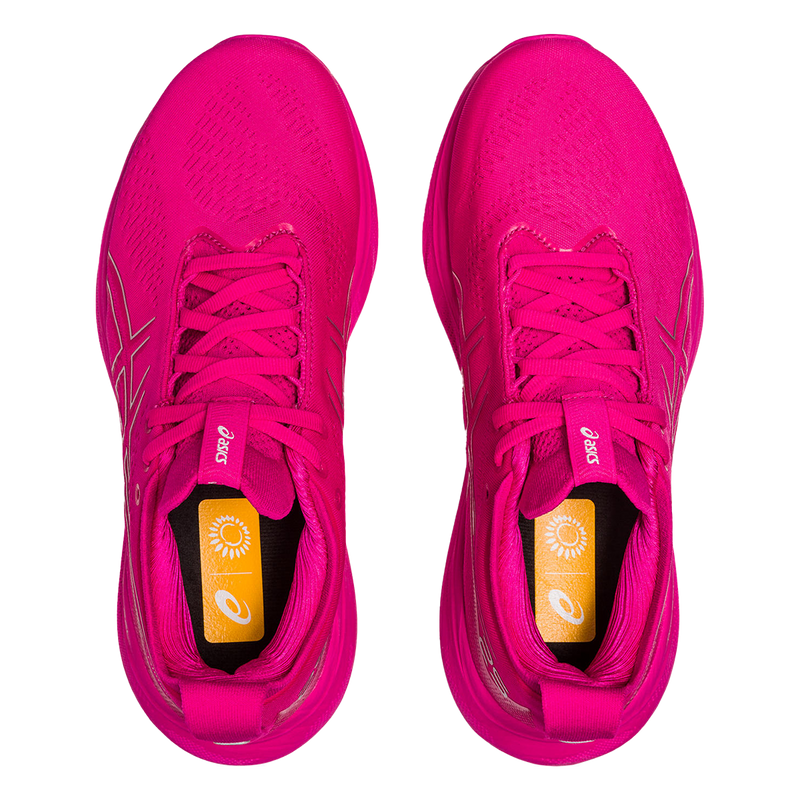 Asics Gel Nimbus 25 - Pink Rave - Pure Silver