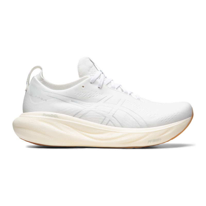 Asics Gel Nimbus 25 - White - White