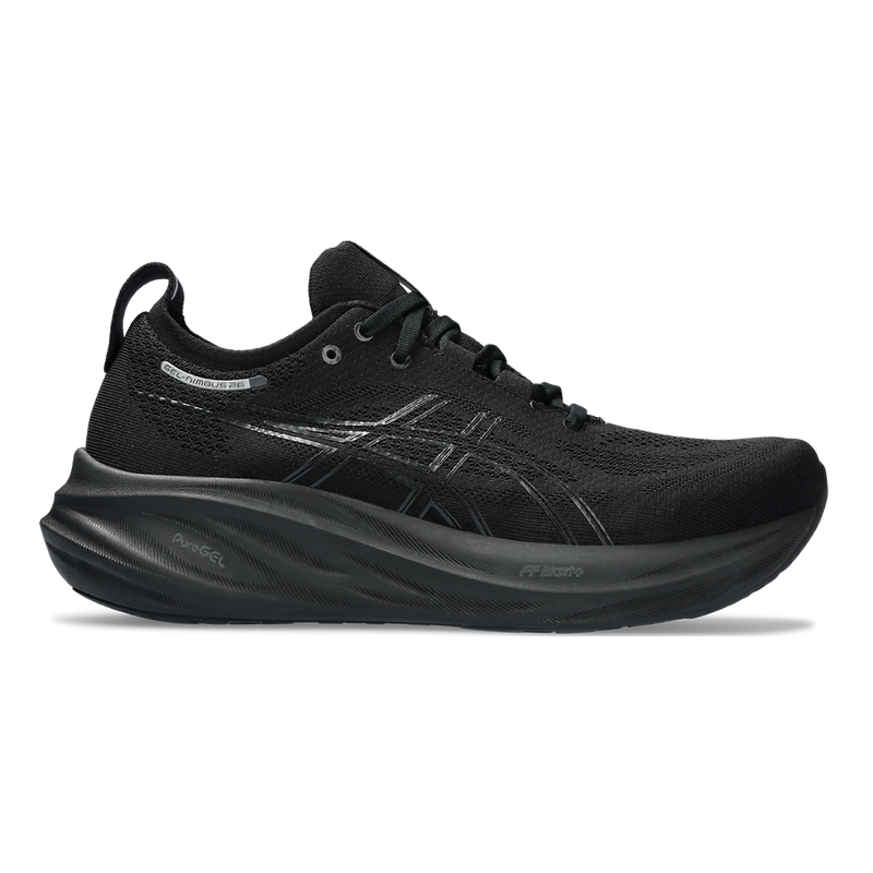 Asics Gel Nimbus 26 - Black - Black