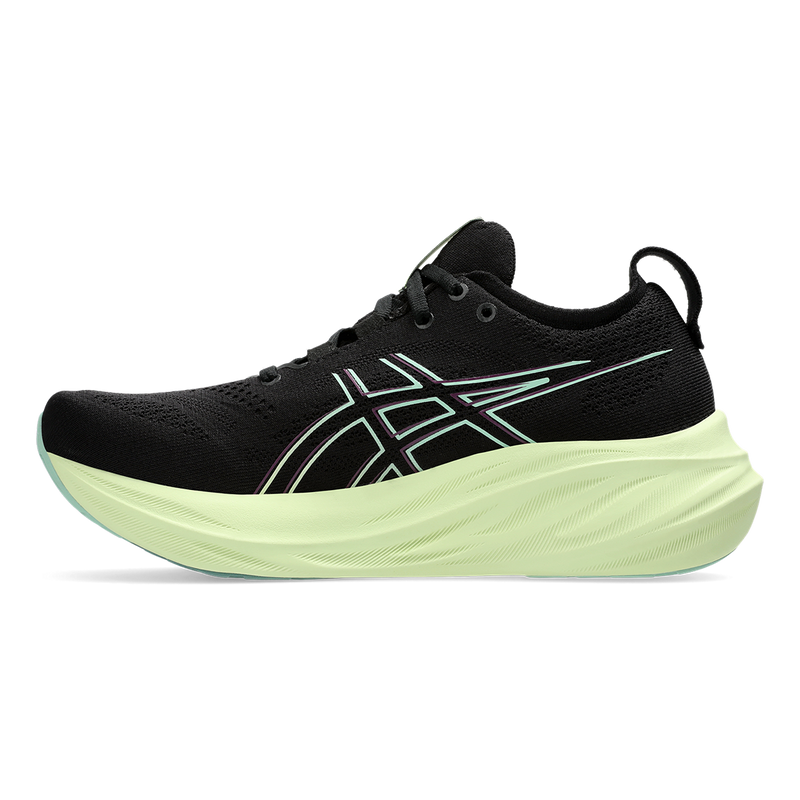 Asics Gel Nimbus 26 - Black - Cool Matcha