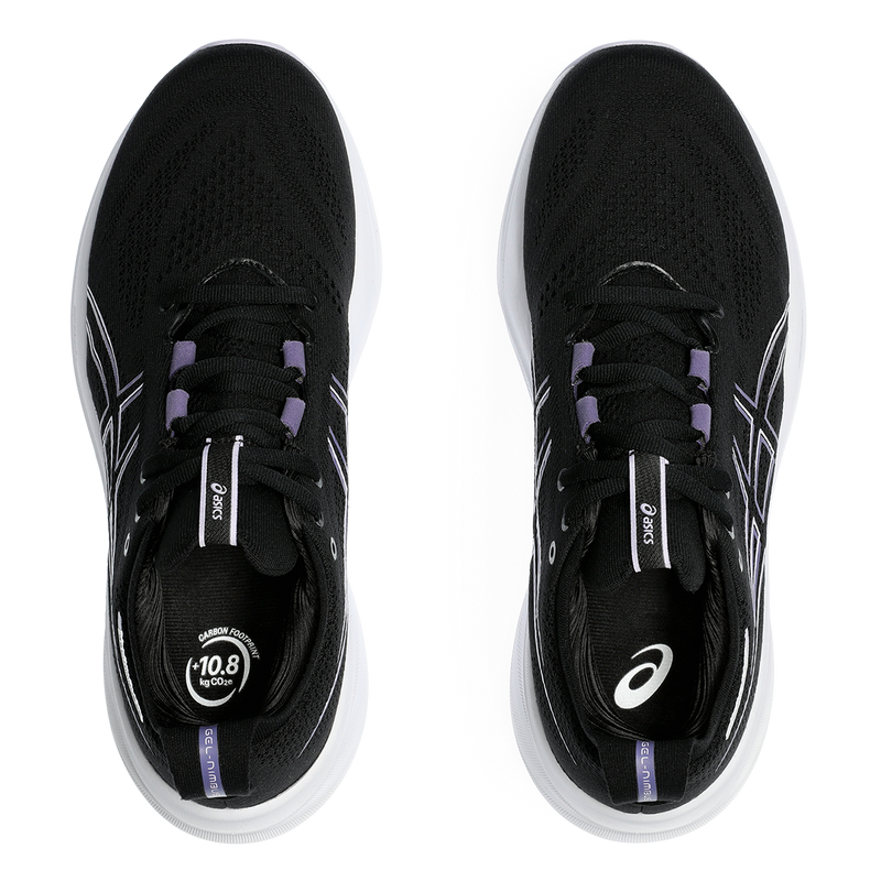 Asics Gel Nimbus 26 - Black - Dusty Purple