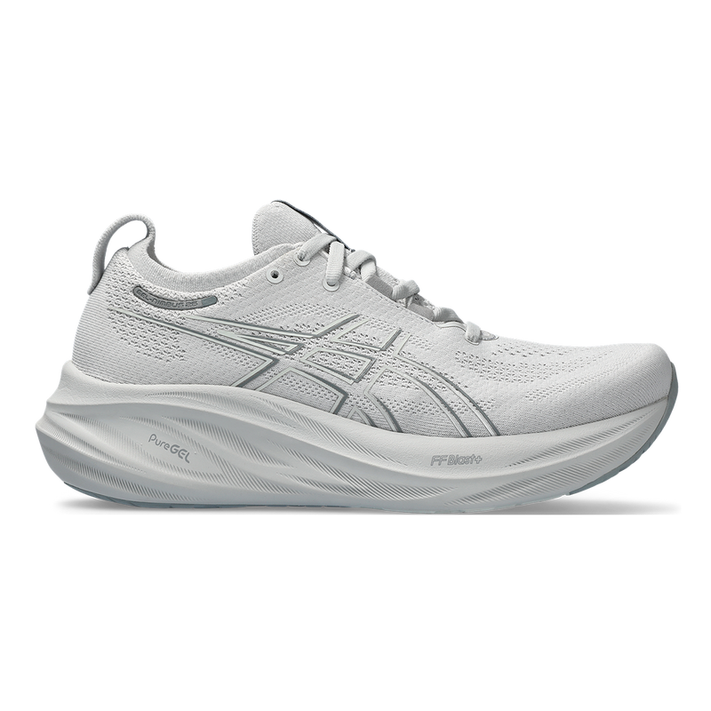 Asics Gel Nimbus 26 - Concrete - Pure Silver