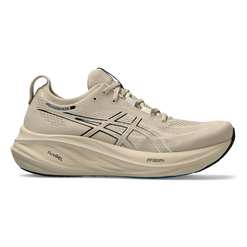 Asics Gel Nimbus 26 - Feather Grey - Black