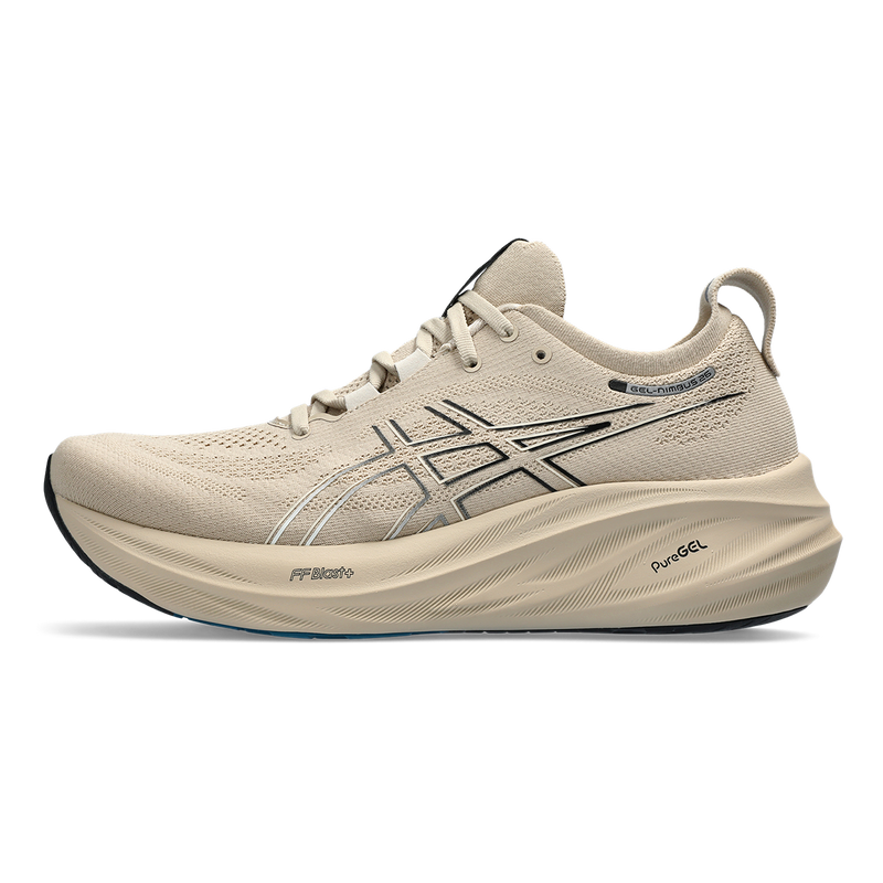 Asics Gel Nimbus 26 - Feather Grey - Black