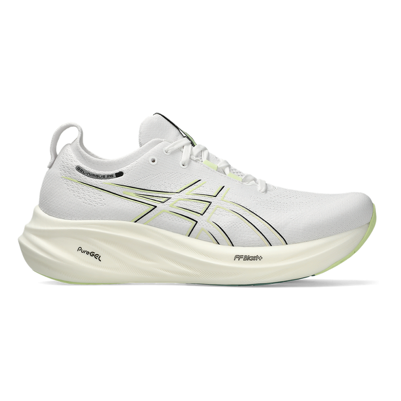 Asics Gel Nimbus 26 - White - Birch