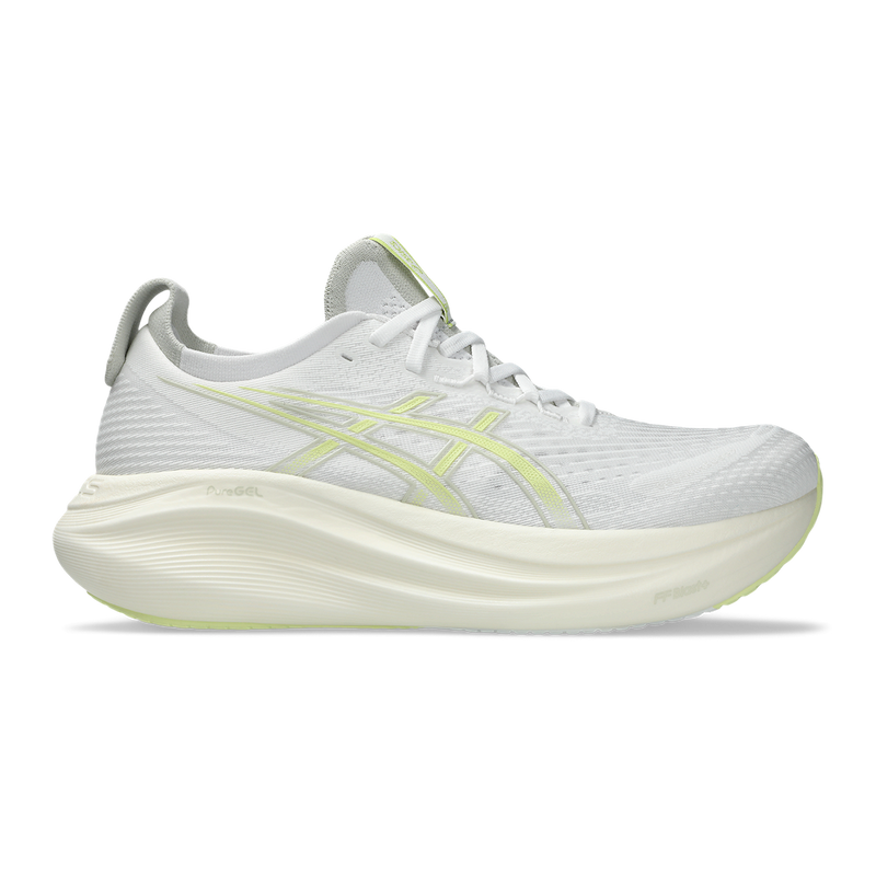 Asics Gel Nimbus 27 White - Huddle Yellow
