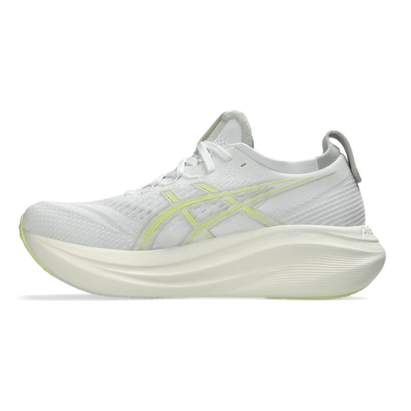 Asics Gel Nimbus 27 White - Huddle Yellow