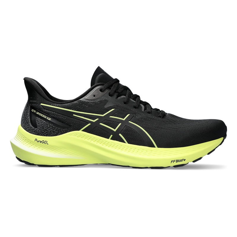 Asics GT 2000 12 - Black - Glow Yellow