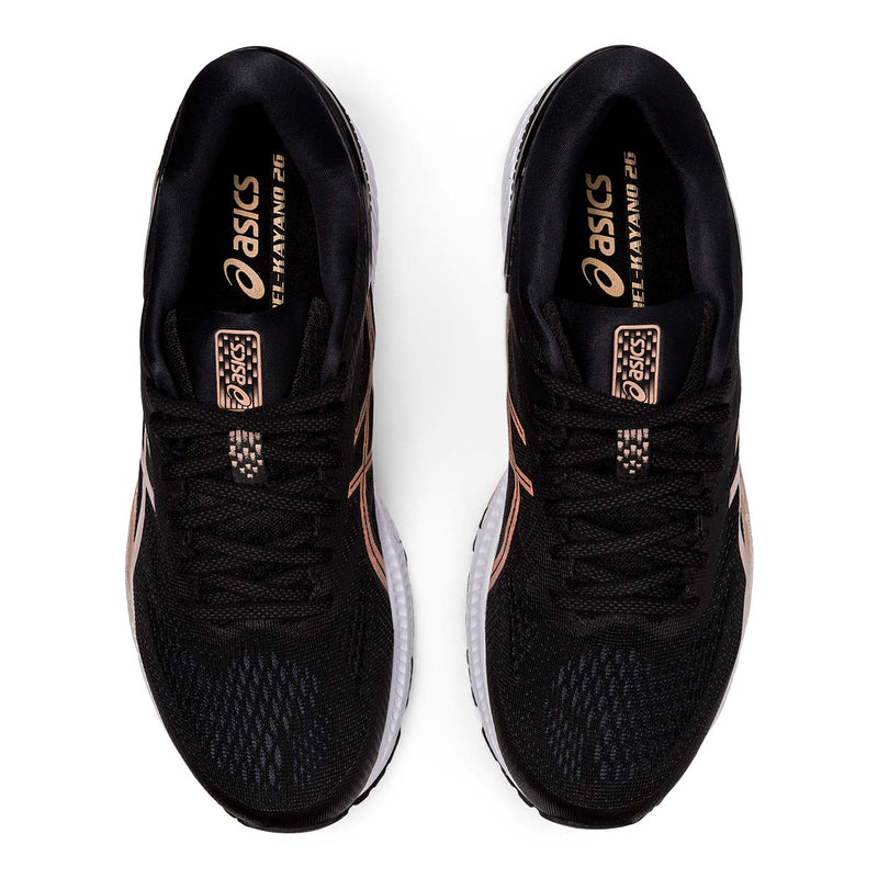 Asics Kayano 26 - Black - Rose Gold