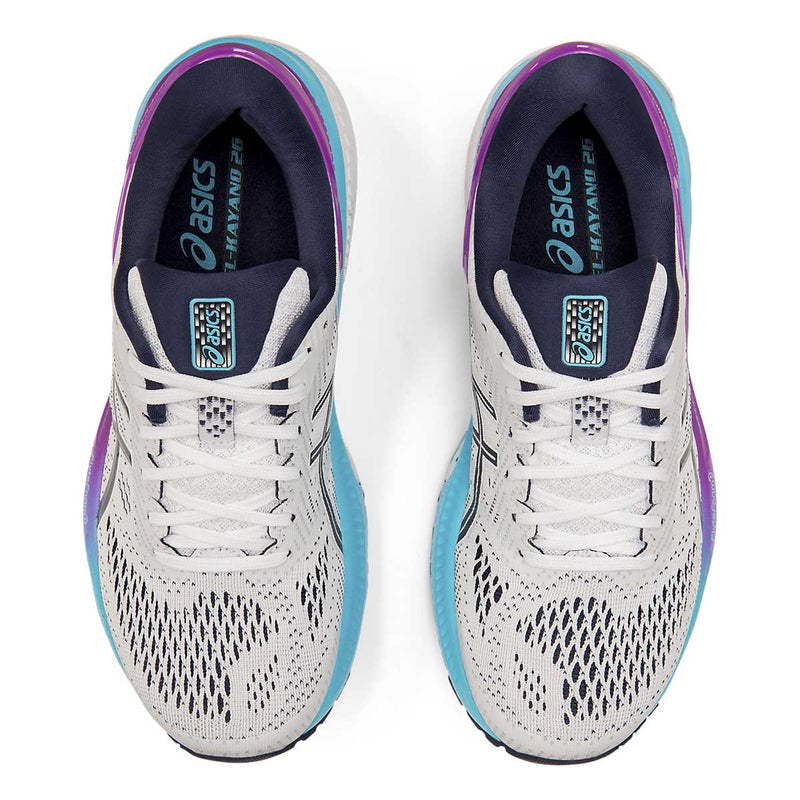 Asics Kayano 26 - White - Peacoat