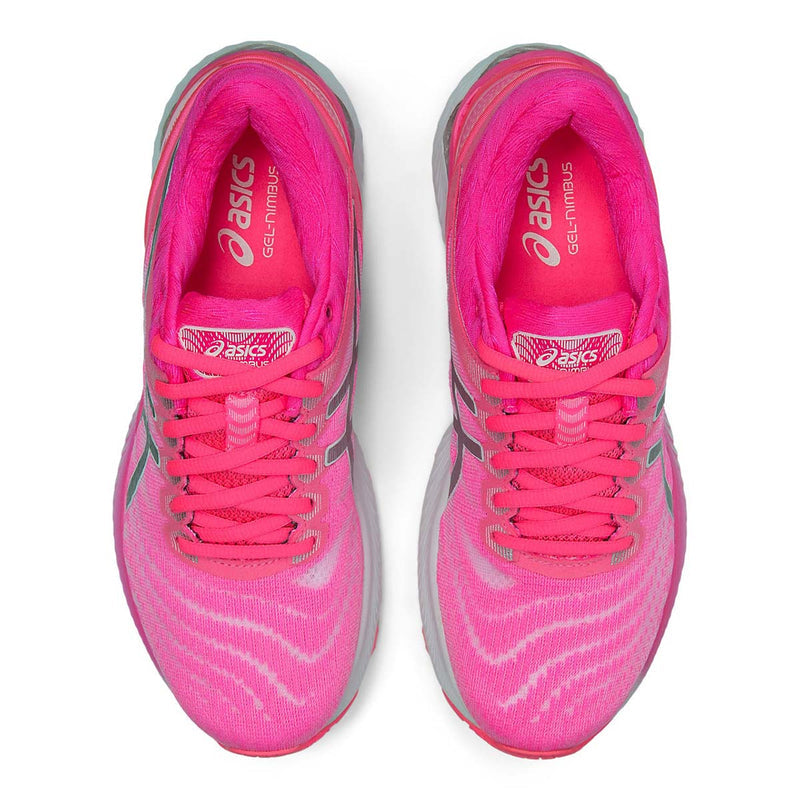 Asics Nimbus 22 - Hot Pink - Pure Silver