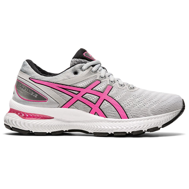 Asics Nimbus 22 - Piedmont Grey - Hot Pink