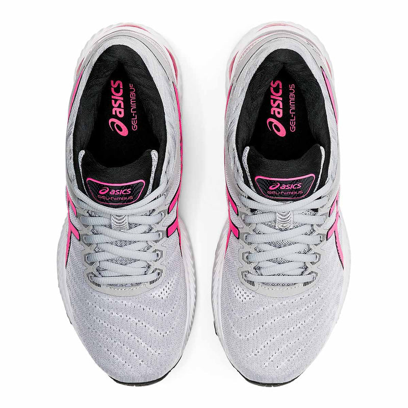 Asics Nimbus 22 - Piedmont Grey - Hot Pink