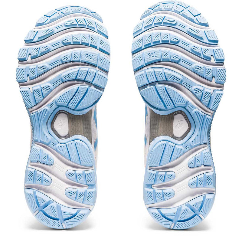 Asics Nimbus 22 - White - Blue