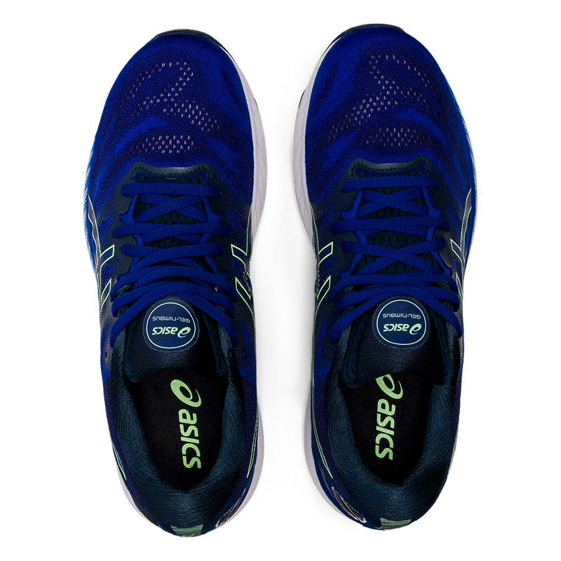 Asics Nimbus 23 - Monaco Blue - Bright Lime