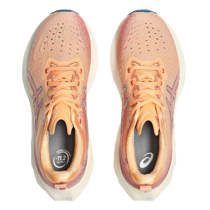 Asics Novablast 4 - Faded Orange - Deep Red