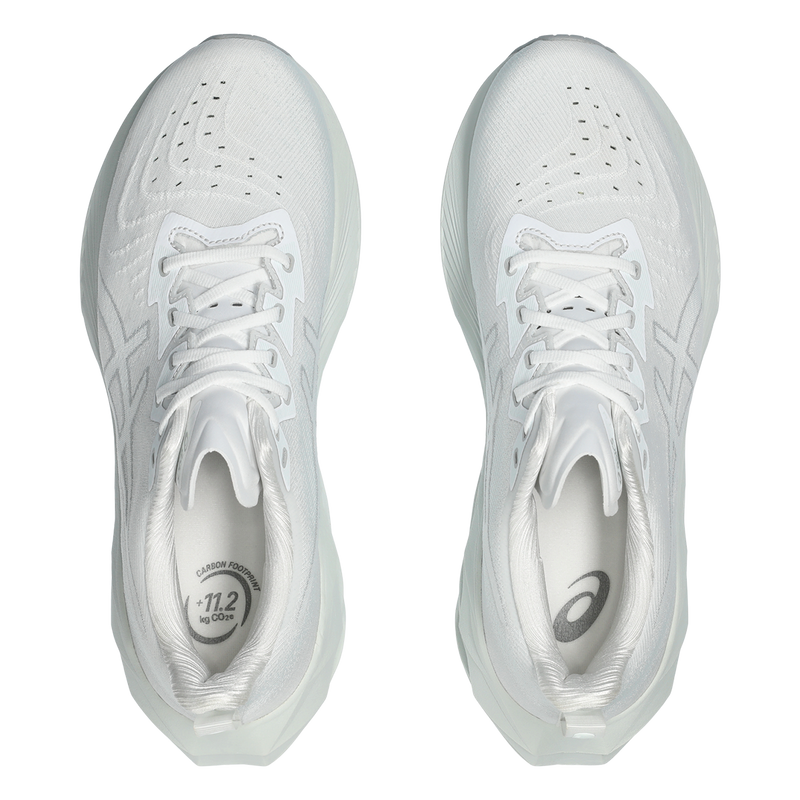 Asics Novablast 4 - White - Pale Mint