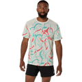 Asics Road All Over Print Shortsleeve Tee