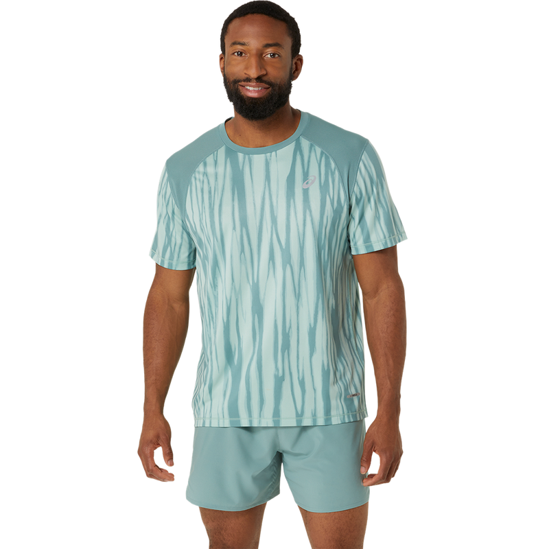 Asics Road All Over Print Shortsleeve Tee