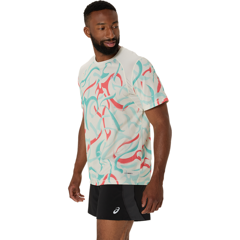 Asics Road All Over Print Shortsleeve Tee