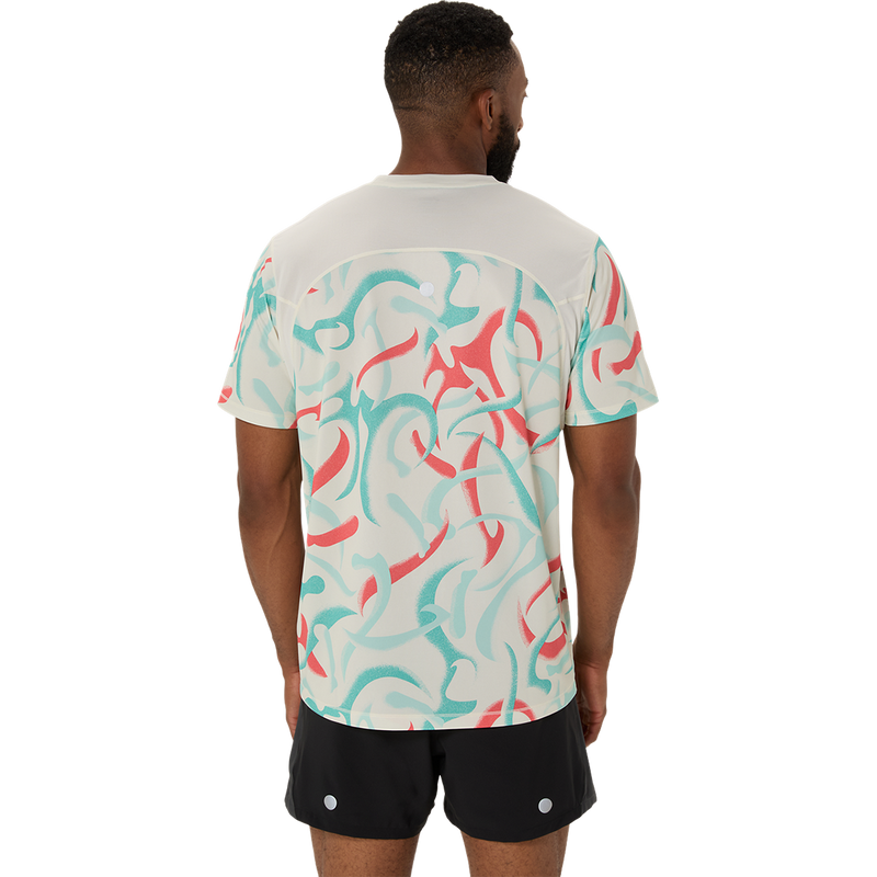 Asics Road All Over Print Shortsleeve Tee