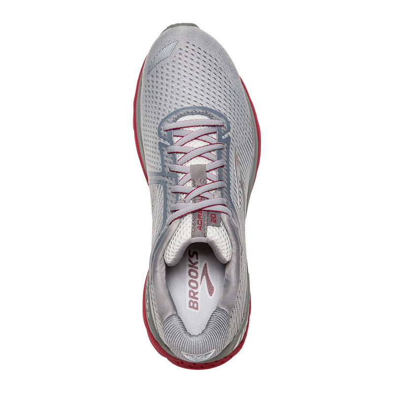Brooks Adrenaline GTS 20 - Grey - Silver - Red