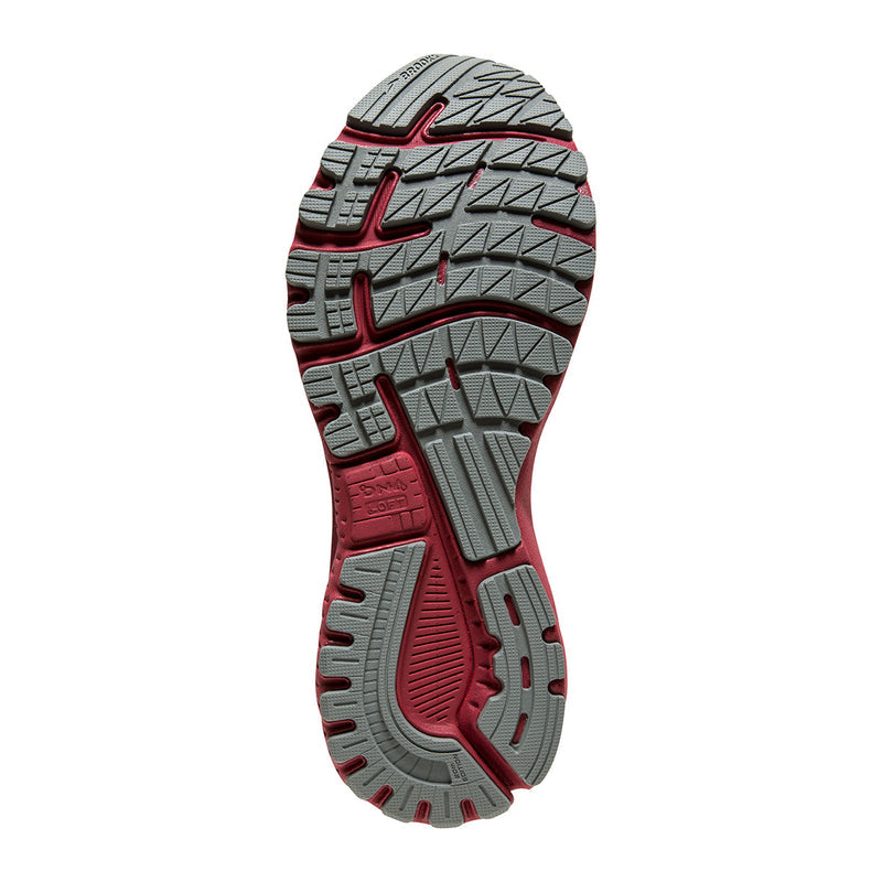 Brooks Adrenaline GTS 20 - Grey - Silver - Red