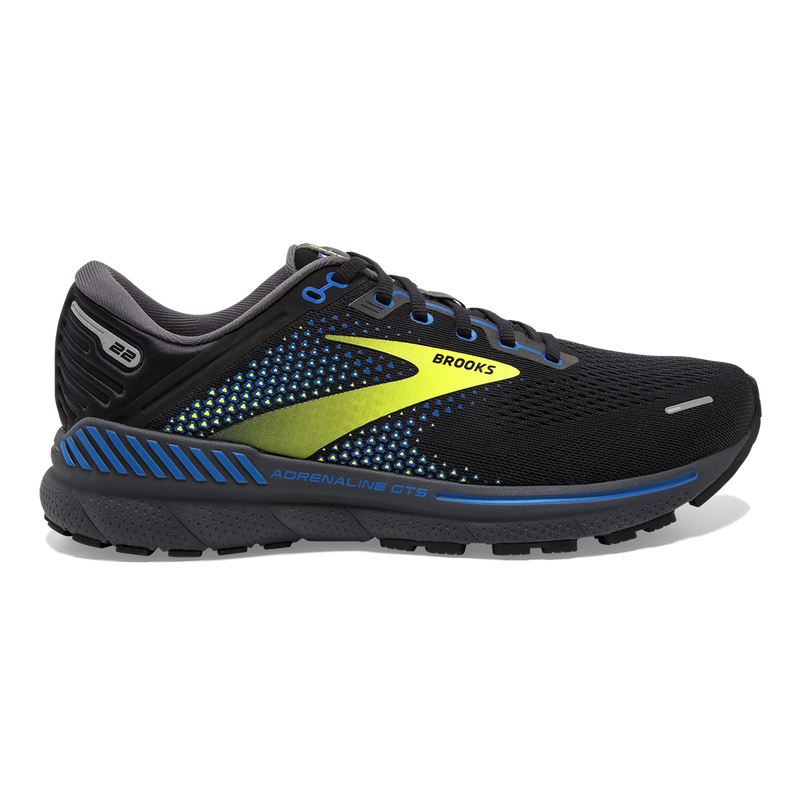 Brooks Adrenaline GTS 22 - Black - Blue - Nightlife