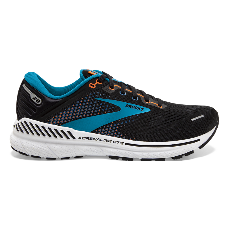 Brooks Adrenaline GTS 22 - Black - Blue - Orange
